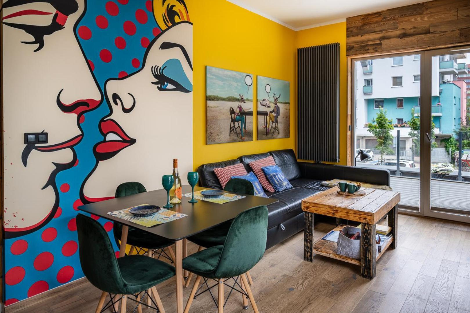 The Pop Art Apartment Katowice Buitenkant foto